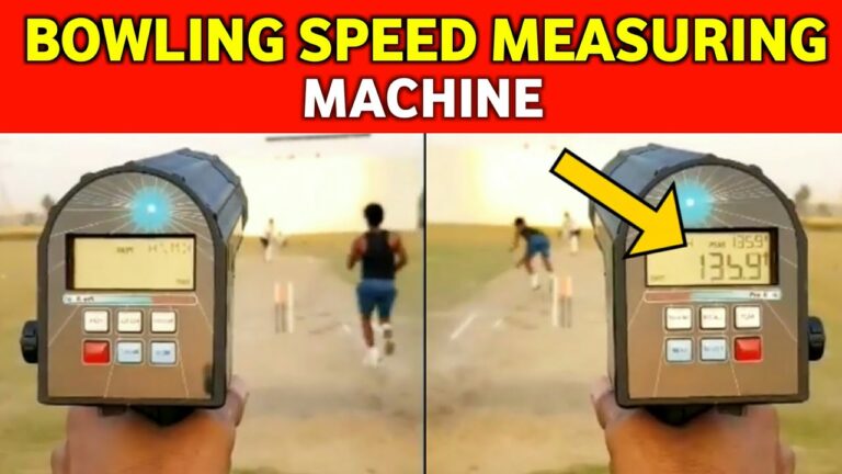Check Bowling Speed Download app | How bowling speed is calculated in cricket matches